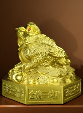 招財客厅金蟾纯铜聚财