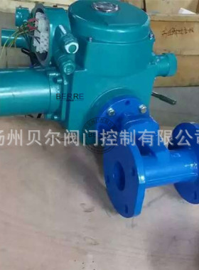 Z945T-10 DN100法兰连接铸铁电动暗杆开关闸阀价格