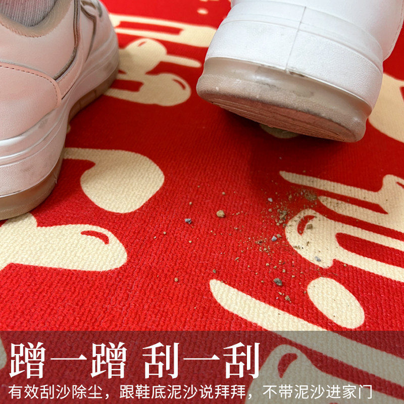 乔迁入户门地垫2025新款进门大门口脚垫新居入宅地毯红色入户门垫,淘宝优惠券,粉丝福利购,淘宝优惠卷