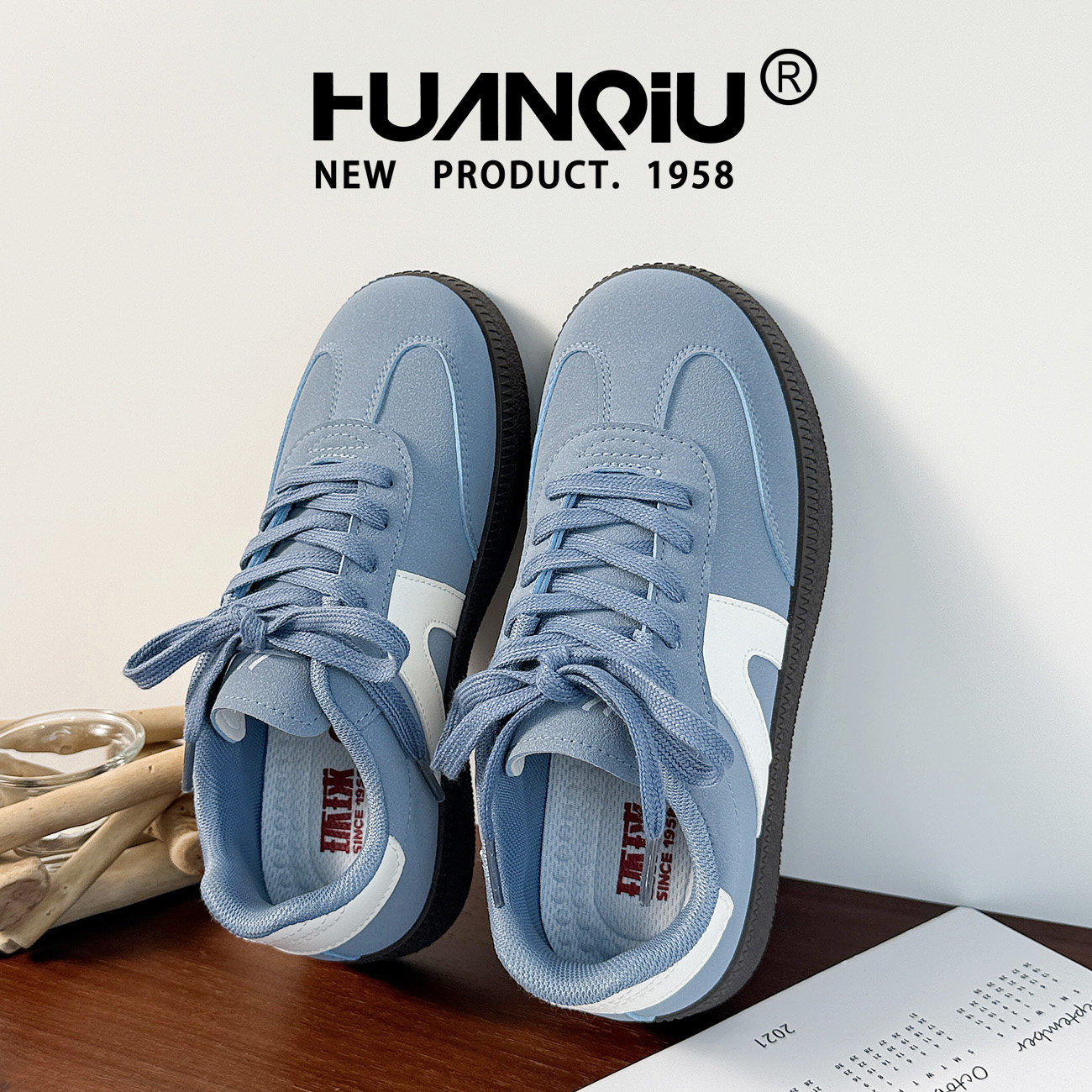 环球小众复古德训鞋女2026新款春季超火百搭学生鞋子轻便休闲板鞋,淘宝优惠券,粉丝福利购,淘宝优惠卷