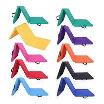 Three Fold Folding Thick Exercise Mat Carryning Handles Adult