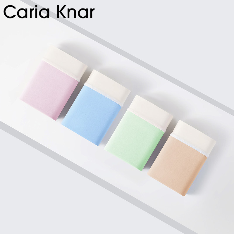 Caria Knar新款高弹中腰宽边包臀内裤女100%纯棉裆布三角短裤女,淘宝优惠券,粉丝福利购,淘宝优惠卷