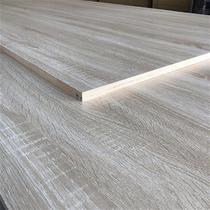 E0 level environmental protection multilayer solid wood free paint eco-plate pure black melamine plate integral cabinet waterproof black oak wood