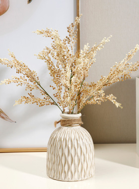 兰桂坊高端把束芦苇仿真花葡萄果枝家居客厅装饰假花摆件厂家