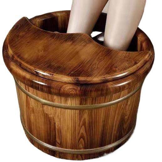 香柏木泡脚木桶家用洗脚盆按摩加厚保温实木足浴桶洗脚盆泡脚,淘宝优惠券,粉丝福利购,淘宝优惠卷