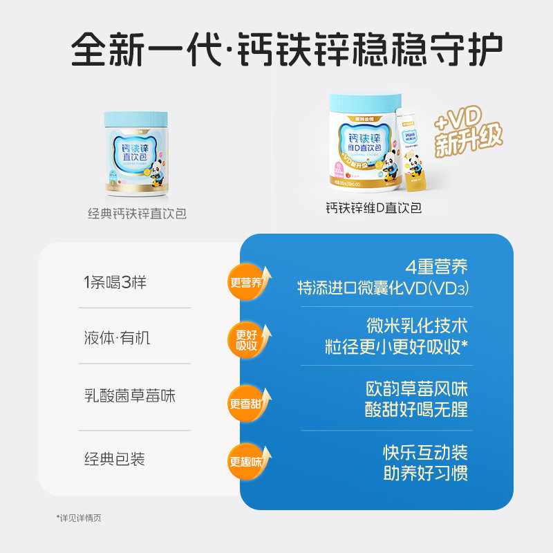 【直播专享】诺特兰德液体钙铁锌营养包官方旗舰店补非氨基丁酸