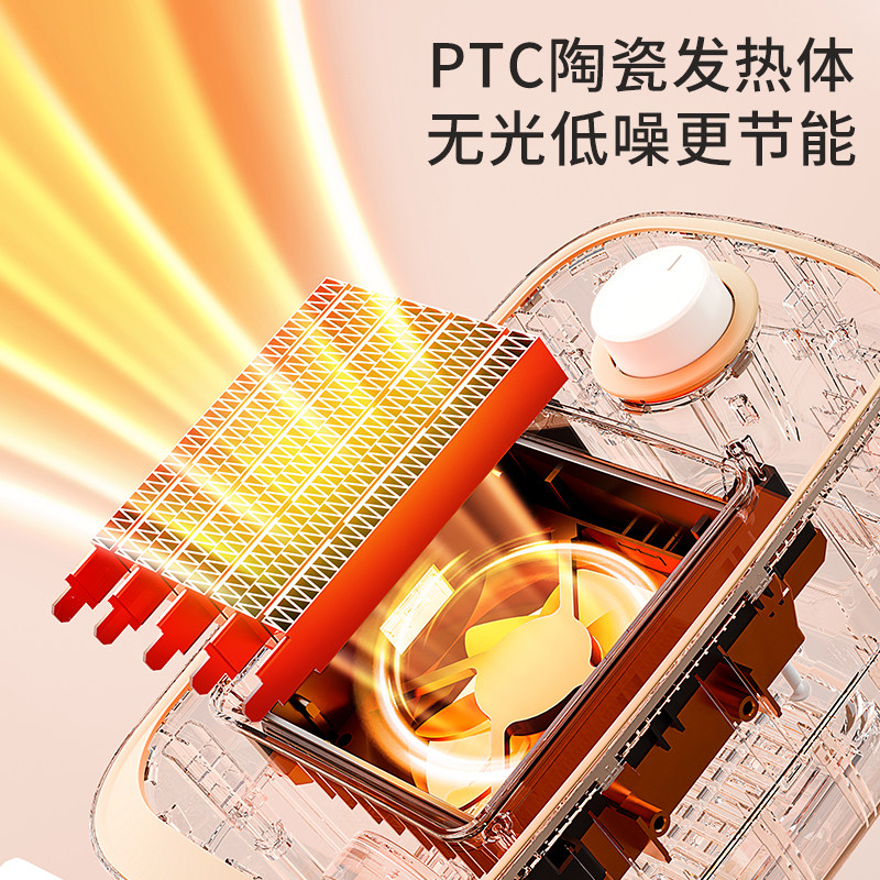 [多地次日达]小熊暖风机家用桌面取暖器小型小太阳办公室桌下暖脚,淘宝优惠券,粉丝福利购,淘宝优惠卷