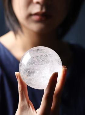 天然水晶球摆件装饰家居