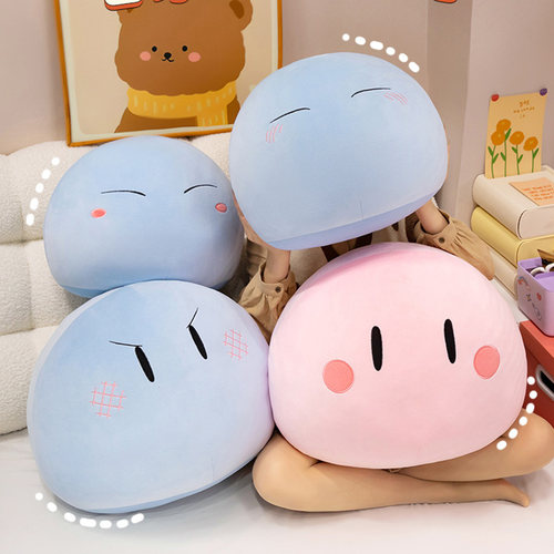 团子大家族周边史莱姆毛绒玩偶 clannad动漫二次元公仔抱枕靠枕头 - 图1