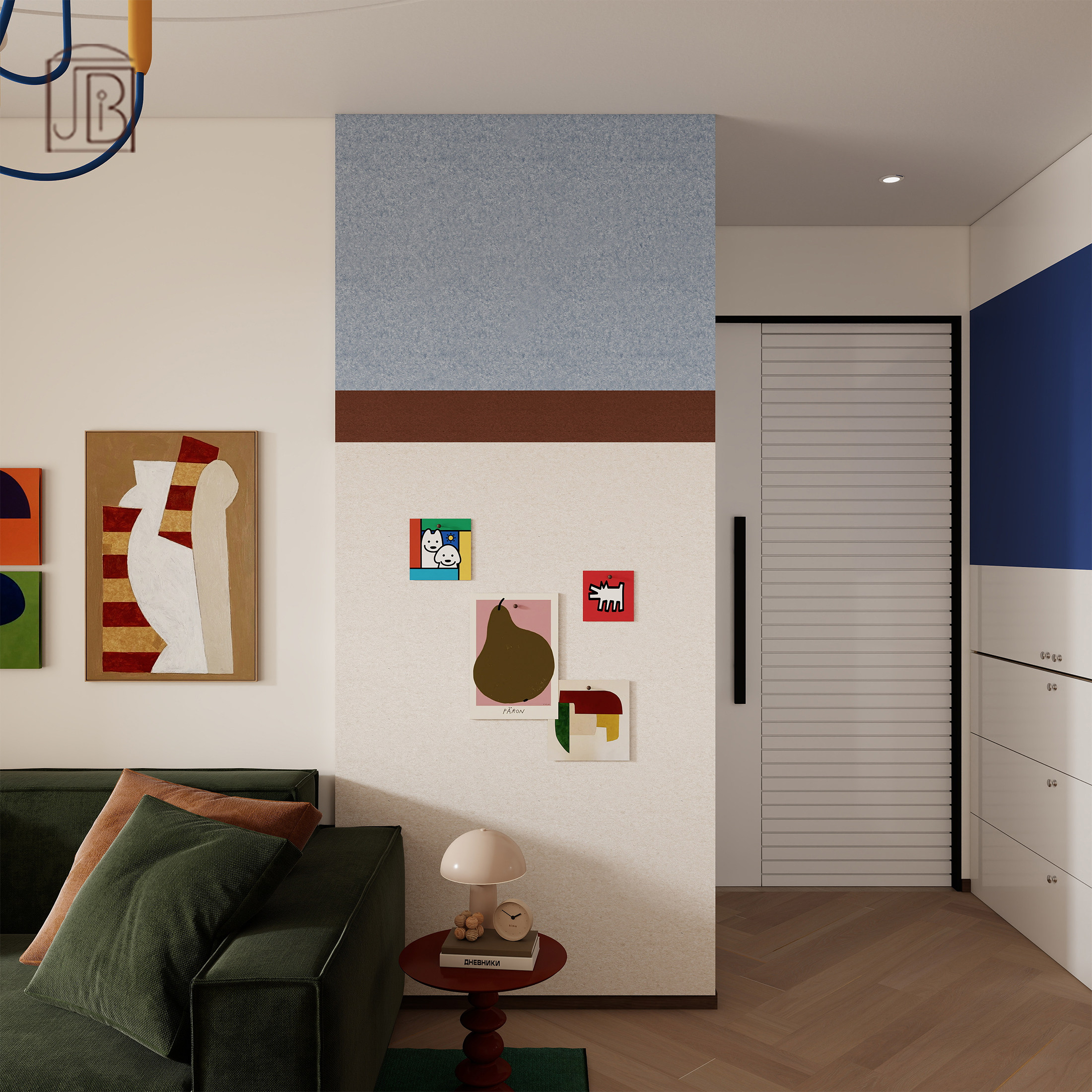 创意拼色毛毡板墙贴ins风沙发背景墙装饰贴艺术拼接软包墙面展示板个性软装,淘宝优惠券,粉丝福利购,淘宝优惠卷