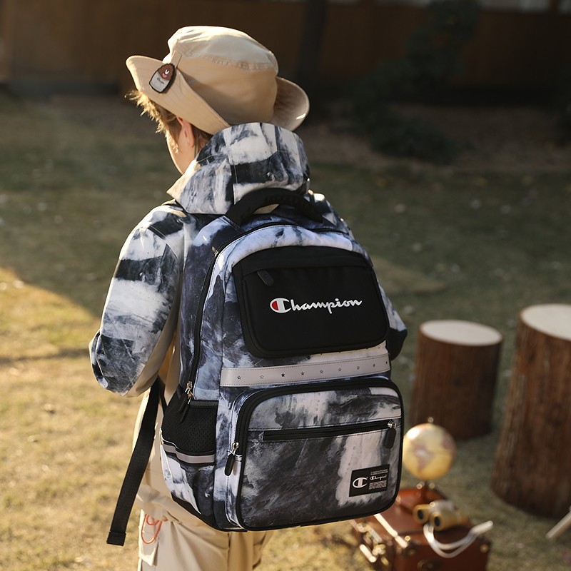 Champion冠军男女童开学礼物4-6年级学生防泼水大容量双肩包书包,淘宝优惠券,粉丝福利购,淘宝优惠卷