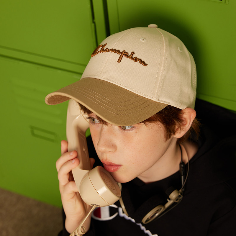 Champion冠军男女童亲子25秋冬新款户外运动日常休闲棒球帽鸭舌帽,淘宝优惠券,粉丝福利购,淘宝优惠卷