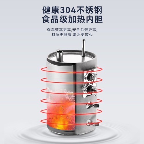 奥克斯台式饮水机家用办公室宿舍小型上置水桶桌面桶装水2026新款 - 图1