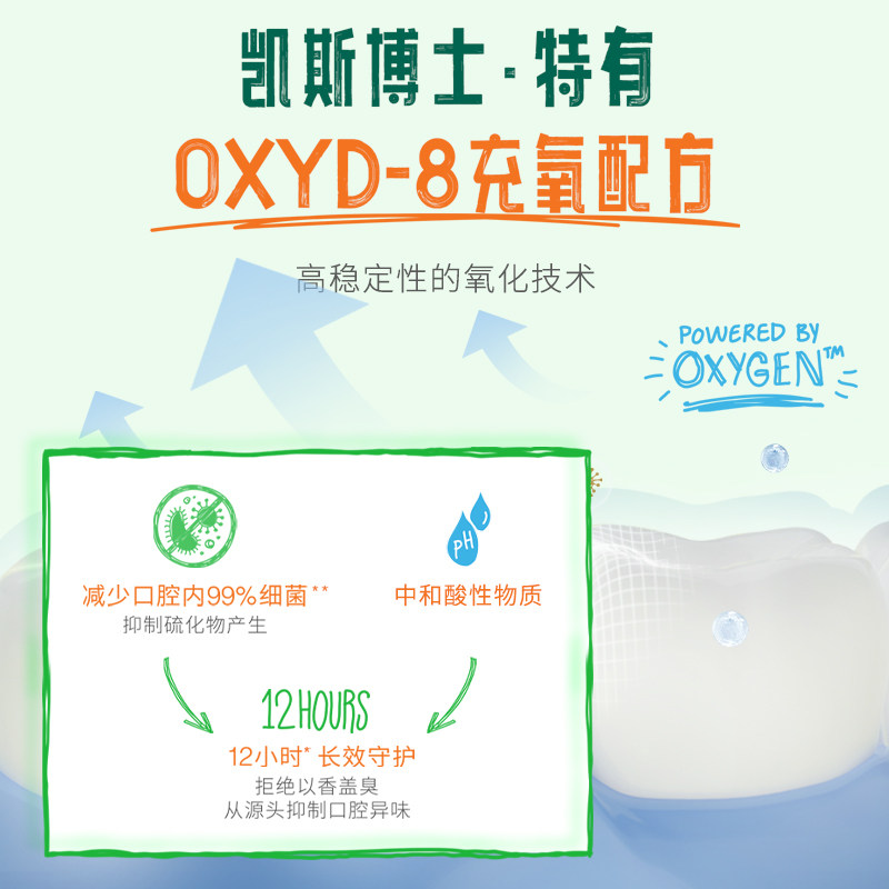 Therabreath凯斯博士温和薄荷漱口水清洁1L装*2瓶,淘宝优惠券,粉丝福利购,淘宝优惠卷