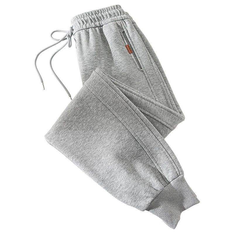 安可拉红加绒宽松束脚卫裤女2025秋冬薄款休闲运动裤显瘦保暖裤子,淘宝优惠券,粉丝福利购,淘宝优惠卷