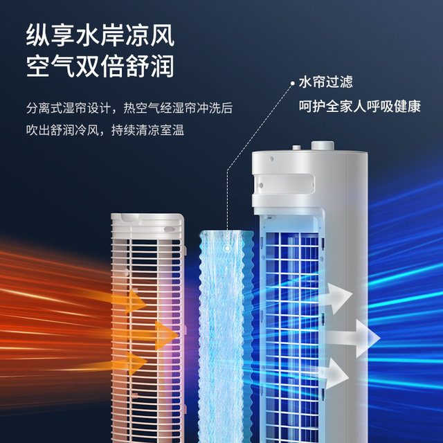 Haier air conditioner fan cooler water cooling fan bladeless