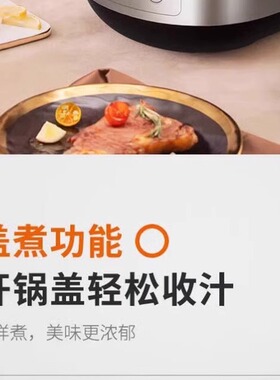 九阳压力锅铝合金6L手动排气