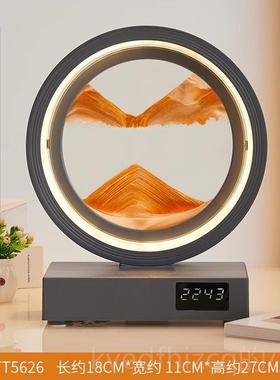 新款沙画摆件创意无线充电夜灯送流女生闺蜜友生日毕业季小礼物女