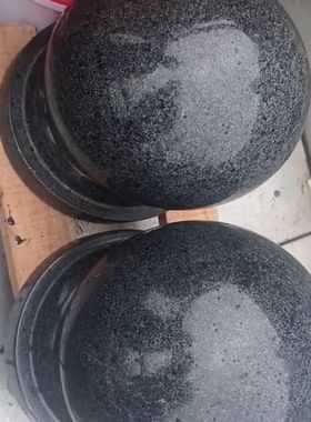 包邮大理石圆球石球花岗岩庭院大门围墙柱子路障挡车防撞墩子清仓