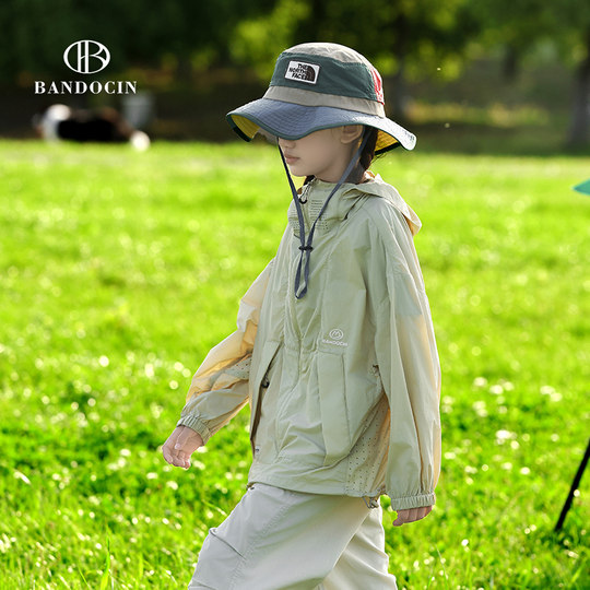 亲子女童防晒衣户外夏季薄款透气2025新款洋气儿童夏装皮肤衣外套