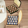 Plush four-season non-slip thickened bay window dining chair cushion