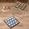 Plush four-season non-slip thickened bay window dining chair cushion