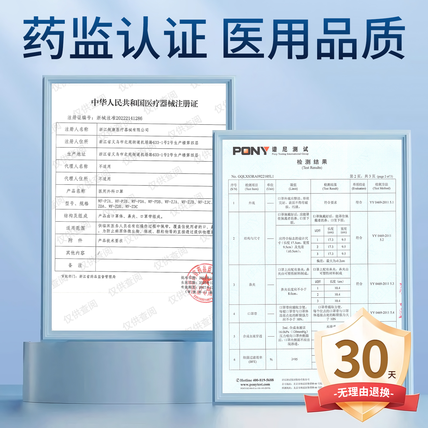 医用外科口罩一次性医疗口罩正品官方旗舰店单独包装成人灭菌级 - 图2