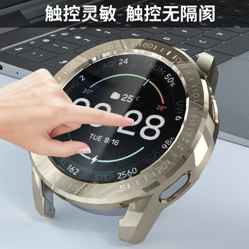 适用小米S4sport保护壳小米s4保护套全包小米S3电镀软壳s3智能运动手表屏幕保护膜新款S4壳膜一体防摔手表壳 - 图2