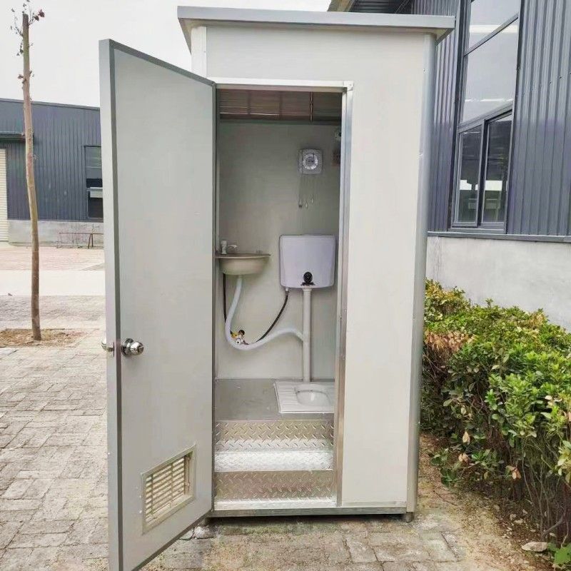 户外移动厕所卫生间家用农村旱厕改造工地临时活动简易室外淋浴房 - 图1