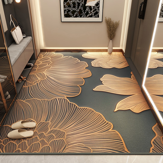 High-end Belgian velvet floor mats can be customized and cut
