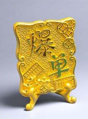 2025新款潮流发财爆竹小相框创意礼品闺蜜开业送礼开业庆典