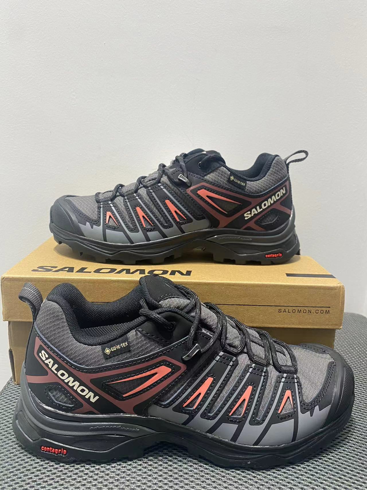 Salomon萨洛蒙 X Ultra Pioneer GTX防滑耐磨户外徒步鞋471702-图1