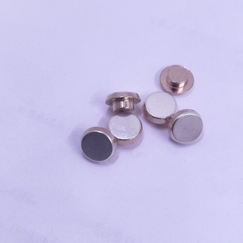 铆钉银点银触点复合银触点定制继电器小家电开关银点R4X1/2.5X1.8 - 图1