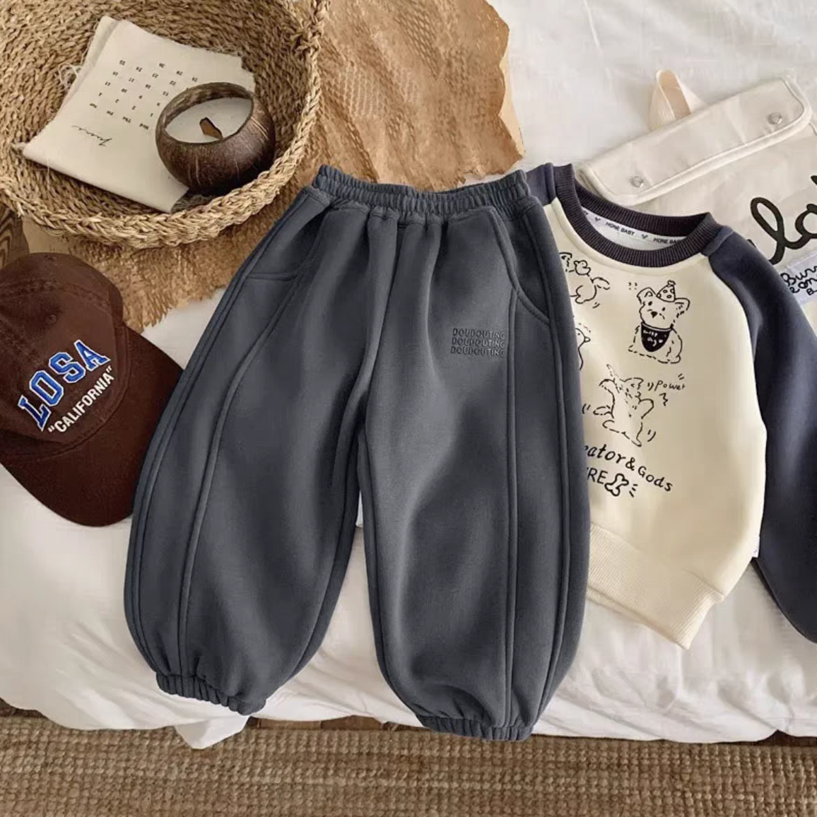 男童帅气裤子春秋新款韩版中小儿童宝宝宽松百搭休闲运动哈伦卫裤,淘宝优惠券,粉丝福利购,淘宝优惠卷