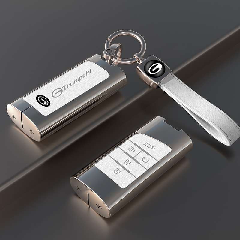 广汽传祺m8车钥匙套m6pro传奇gs4plus扣gs8埃安y/s/v魅580金属壳 - 图2