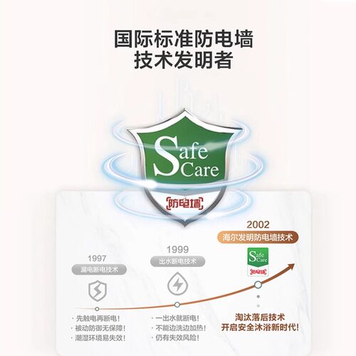 海尔出品统帅小型40升电热水器X1储水式卫生间洗澡出租房宿舍LC2 - 图0