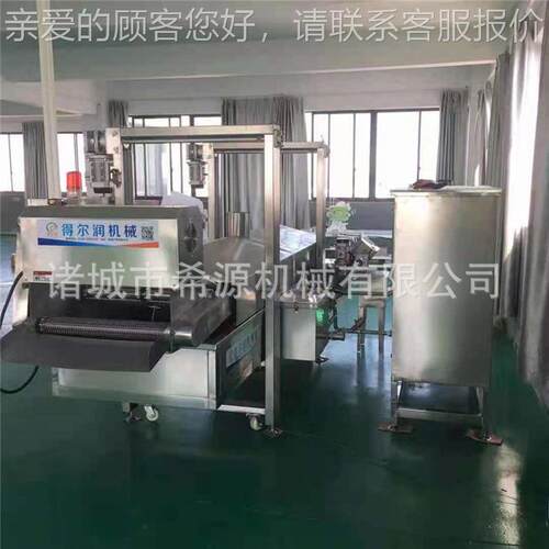 炸自动翻面麻花甜甜圈油炸机 油面包油软生产ZGL线 希条源 实体厂 - 图0