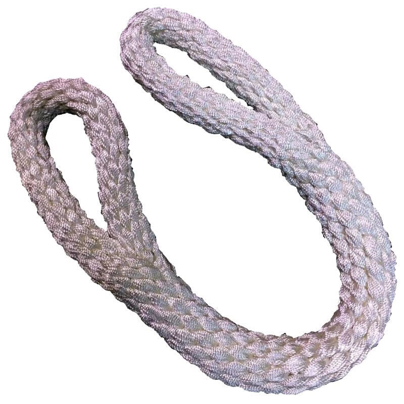 叉车吊带两头扣吊绳双扣起重1.5米2.5M耐磨圆形软吊装绳123T45吨M - 图0