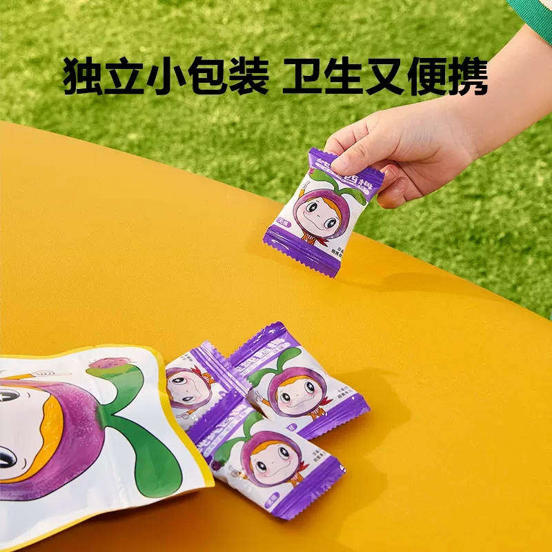 窝小芽纯纯无核西梅儿童零食无添加色素西梅干水果条水果片果脯