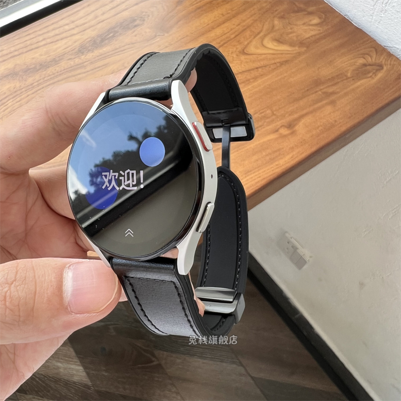 适用xiaomi小米watchs2表带s2/watchcolor2运动版官方智能原装watchs1pro硅胶新款磁吸扣男女真皮watchs3腕带-图2