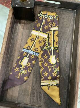 lv5&vv20包包丝巾绑包丝带装饰老花camera手柄发带丝带小长条飘带