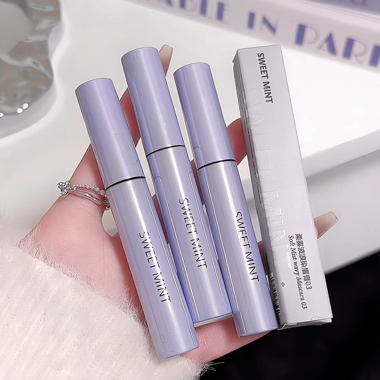 sweet mint柔雾波浪染眉膏立体自然防水不脱色持久野生眉螺旋眉刷,淘宝优惠券,粉丝福利购,淘宝优惠卷