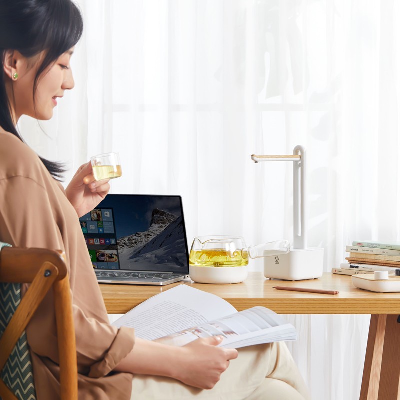 台式自动上水器充电式无线抽水器桶装水纯净水用压水器家用饮水机 - 图2