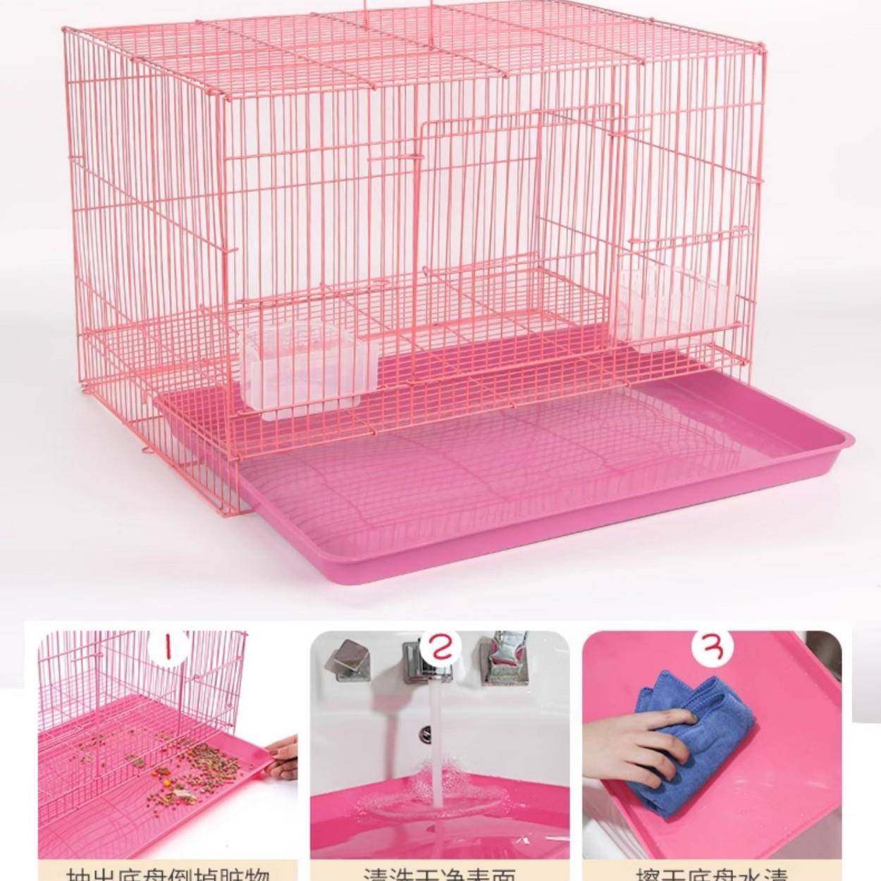 群笼大中小群鸟笼兔笼鸽子笼多型号手提铁丝宠物鹦鹉笼豚鼠折叠笼,淘宝优惠券,粉丝福利购,淘宝优惠卷