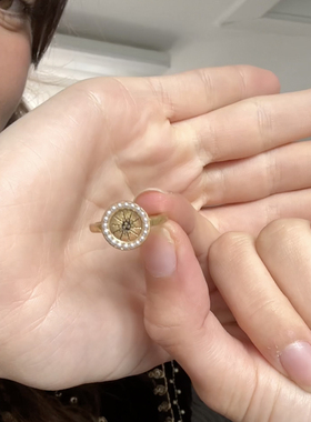 欧美珐琅Fable珍珠复古