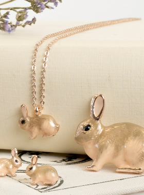 Fable项链珐琅彩女生日礼物项链