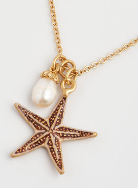 自营珍珠Fable海星珍珠项链锁骨链