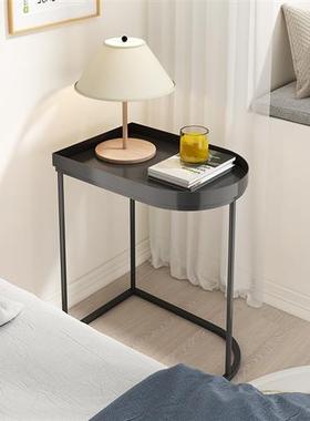 铁艺床头柜简约现代沙发边角几小户型茶几简易卧室床边桌子置物架