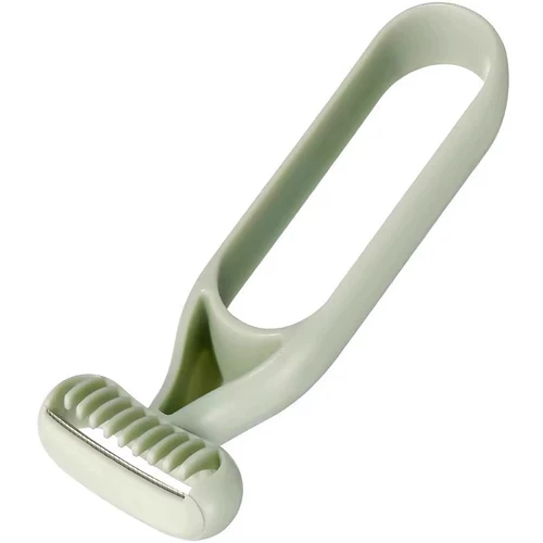 Макро -лезвие царапин.