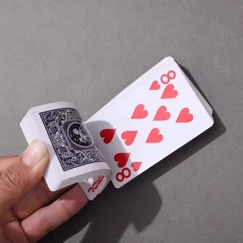 Закаленные игральные карты, оптовые продажи, увеличенная толщина, подходит для игры в карты и шахматы, воробей
